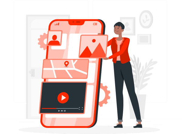 PWA Launch Illustration