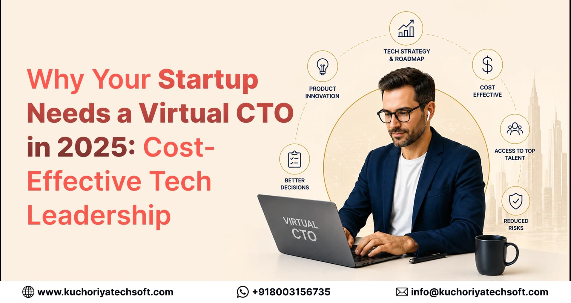 Why Your Startup Needs a Virtual CTO in 2025: Cost-Effective Tech Leadership