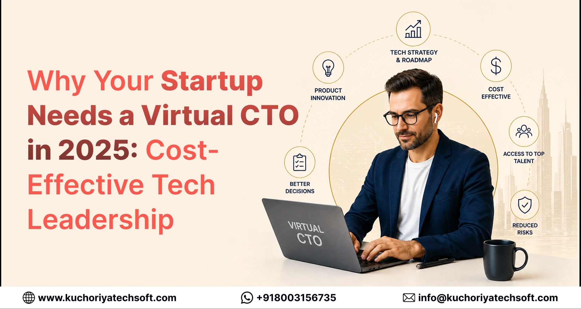 Why Your Startup Needs a Virtual CTO in 2025: Cost-Effective Tech Leadership