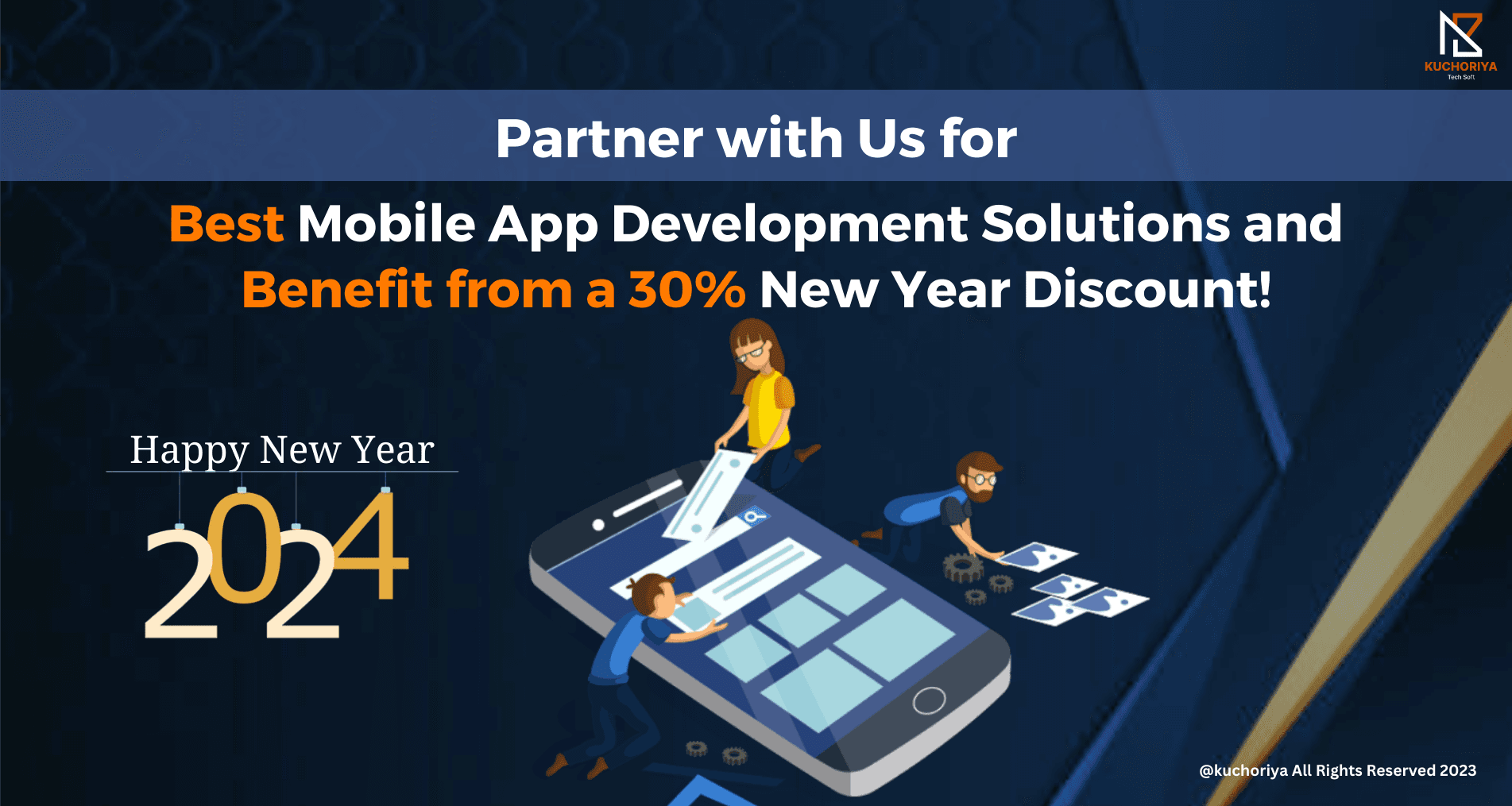 Partner with Us for Leading Mobile App Development Solutions and Benefit from a 30% New Year Discount!