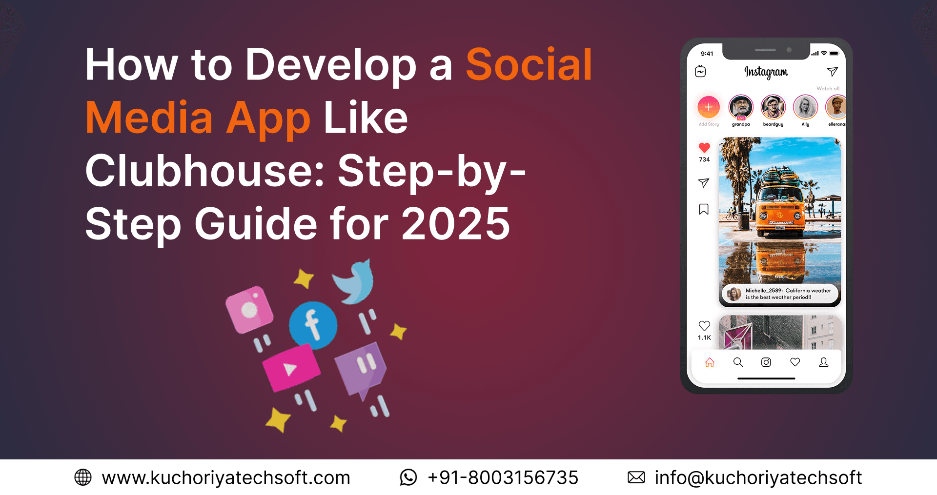 How to Develop a Social Media App Like Clubhouse: Step-by-Step Guide for 2025-2026