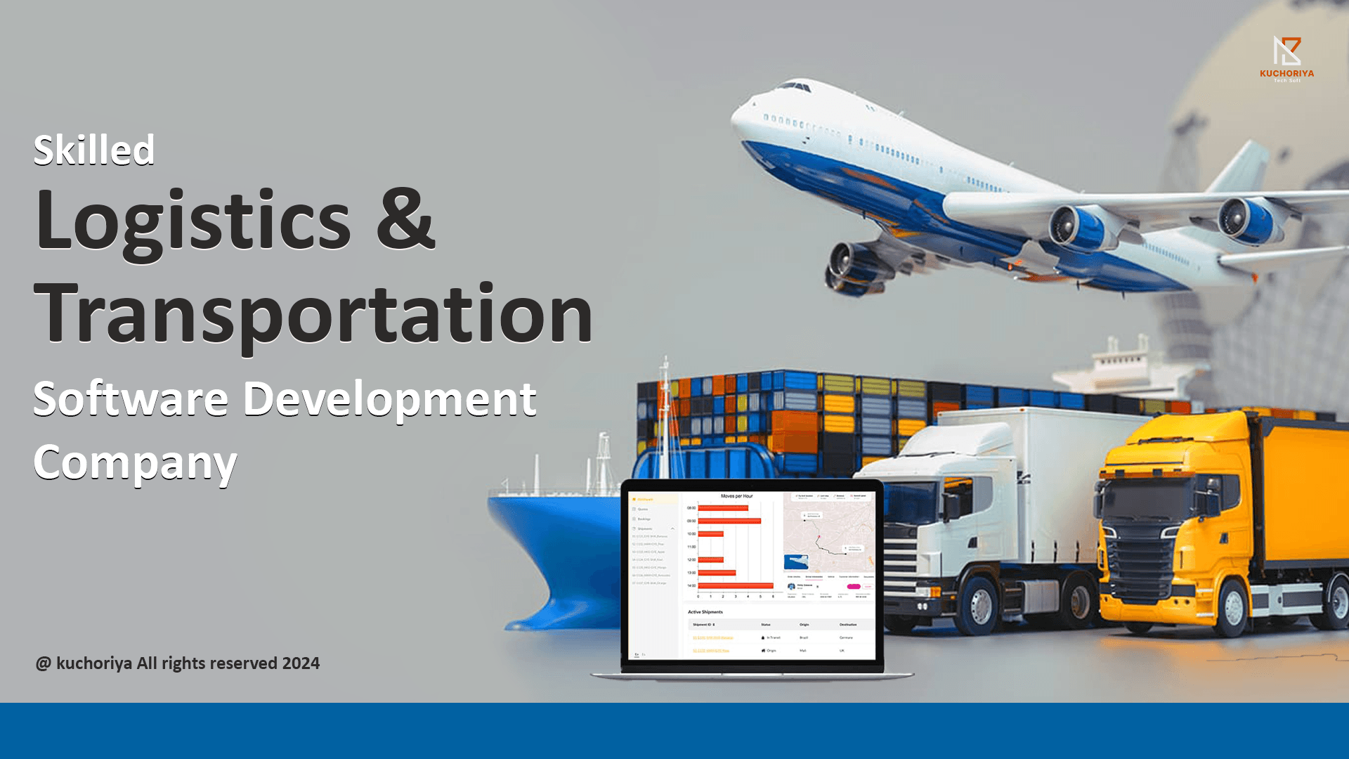 Skilled Logistics & Transportation Software Development Company for 2024