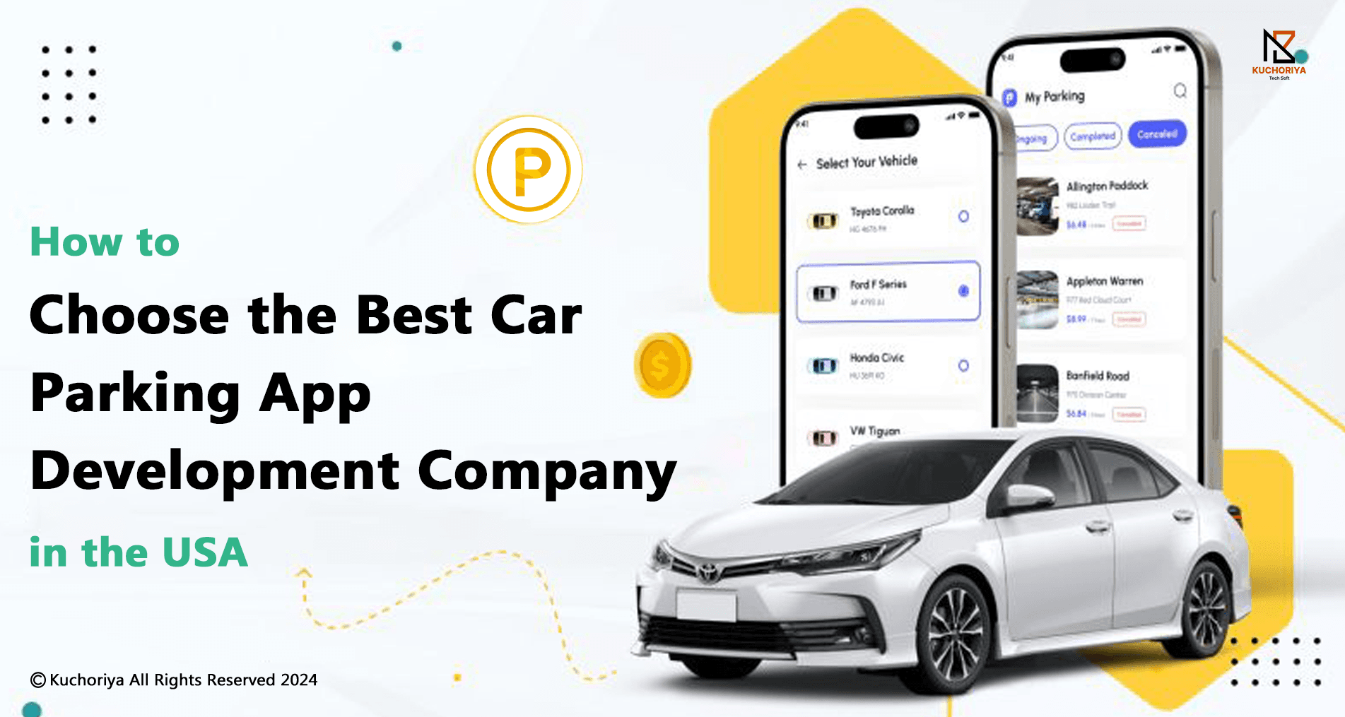 How to Choose the Best Car Parking App Development Company in the USA?