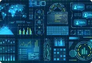Complicated user interface illustration