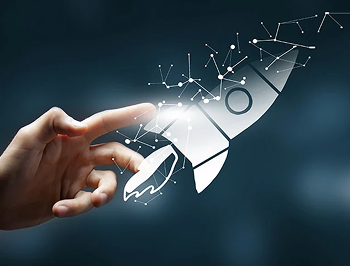 Mobile phone with security shield icon