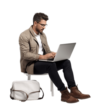 Logistics software illustration