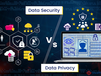 Mobile phone with security shield icon