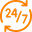 24/7 Service Availability