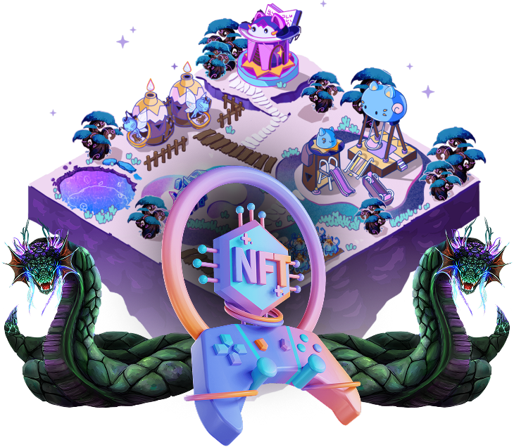 NFT Development Illustration