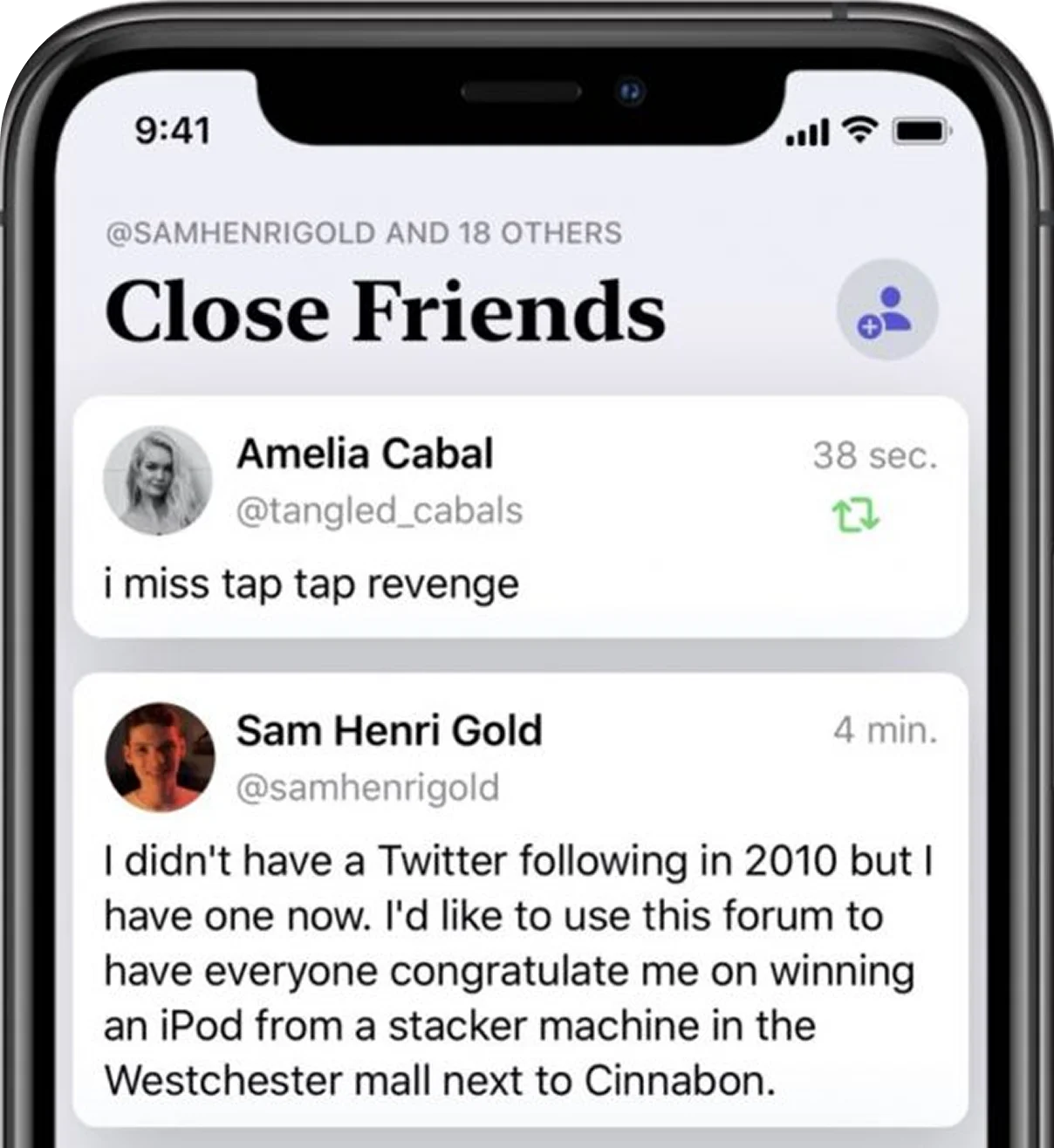 Twitter-Like Networking App