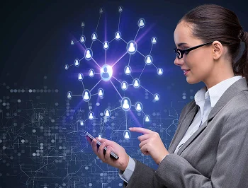 World map showing CDN points