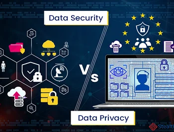 Mobile phone with security shield icon