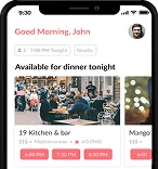 Smart Table Booking App (Inspired by OpenTable)