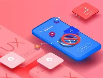 Illustration of different platforms (mobile, tablet, desktop)