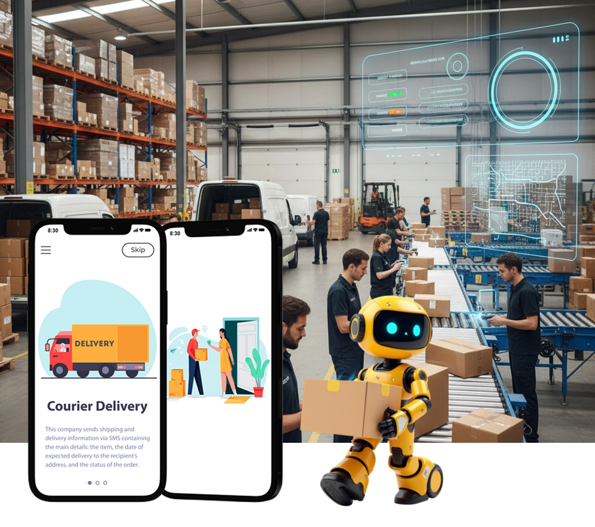 AI-Powered Custom Courier Delivery App Solutions