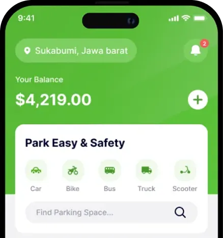 ParkMobile Clone Style