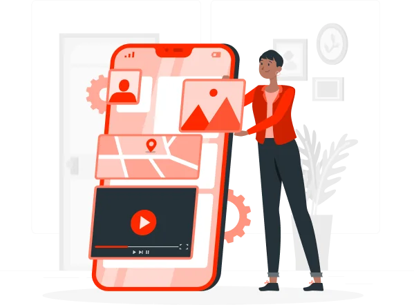 PWA Launch Illustration